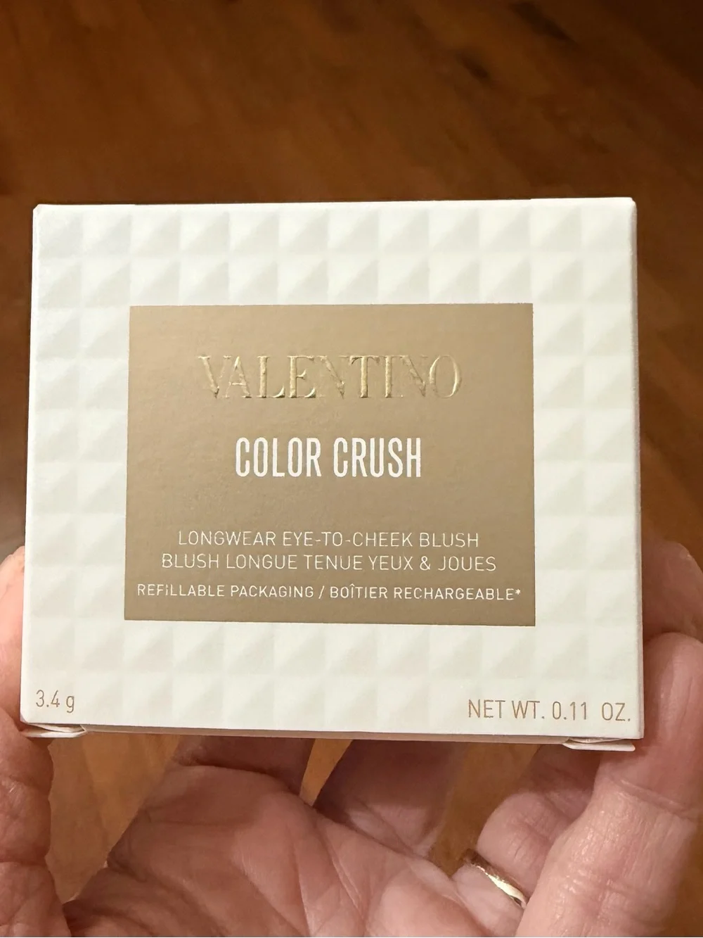 Valentino Color Crush Eye-to-Cheek Blush — 123R Spike A Pose